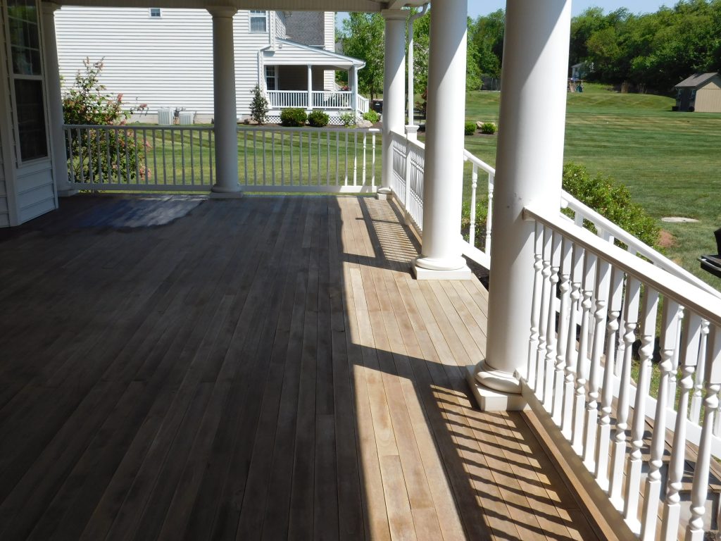 Before Deck Staining Collegeville